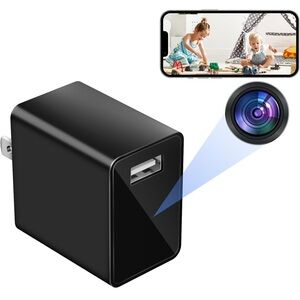 Black USB Charger Hidden Camera